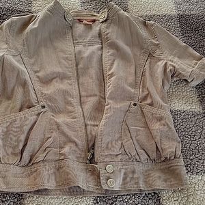 Short sleeve summer jacket